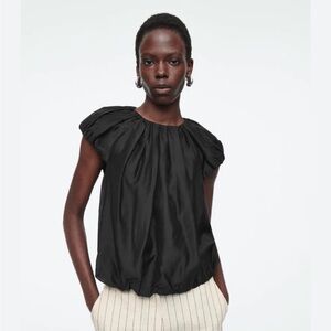 COS Voluminous Parachute Blouse